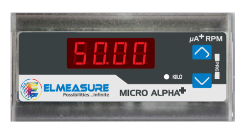 Elmeasure ?ALPHA RPM DIGITAL METER CL 1.0 1PH INPUT 4 20 VDC ELMEASURE