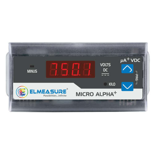 Elmeasure ?ALPHA VDC100VDCCL0.5 VOLT. DC METER ACC CLASS 0.5 96x48MM INPUT 0 100VDC AUX SUPPLY 230VAC