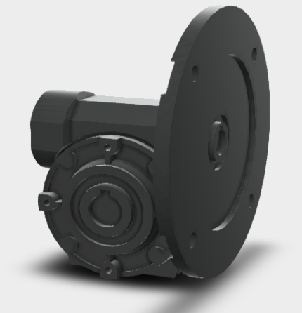 Bonfiglioli Vf 30 Worm Reduction Gear Boxratio 20 Rpm 75 S.F 1.9For 0.12 Hp P56 B5 Motor VF30P20P56B5B3