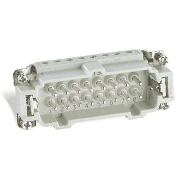 Connectwell Screw Terminal Type Male Inserts For Rectangular Enclosures W04Mt80B16